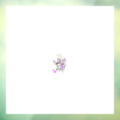 Autocollant Pour Fenêtre Vecteur de tatouage fée papillon - Art Floral Vint (Feuille 3)