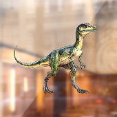Autocollant Pour Fenêtre Velociraptor (Feuille 2)
