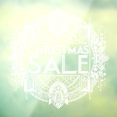 Autocollant Pour Fenêtre Vente de Noël (Feuille 3)