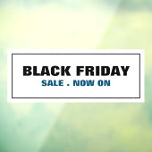 Autocollant Pour Fenêtre Vente du vendredi noir (Feuille 3)