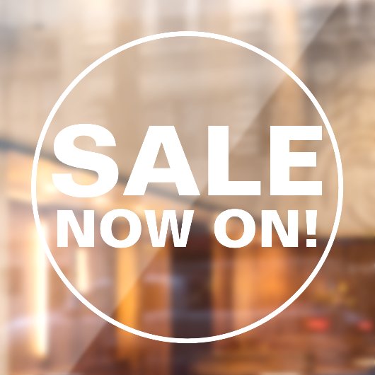 Autocollant Pour Fenêtre Vente en cours  (Feuille 2)