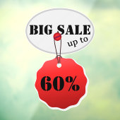 Autocollant Pour Fenêtre Vente Rabais  (Feuille 3)