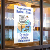 Autocollant Pour Fenêtre Ventes et services informatiques