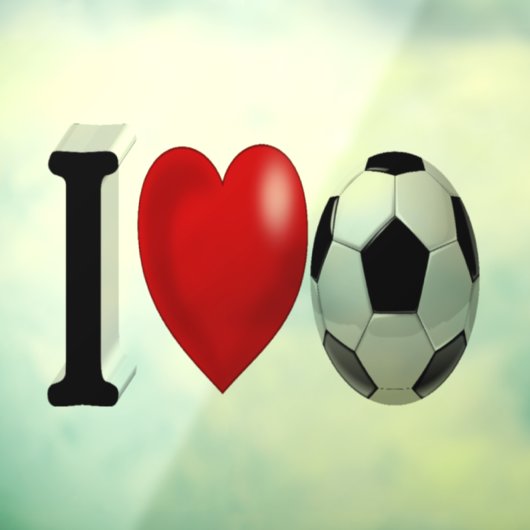 Autocollant Pour Fenêtre Ventilateur de football (Feuille 3)