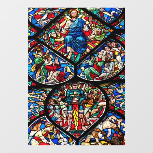 Autocollant Pour Fenêtre Verre tendu (Feuille)