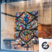 Autocollant Pour Fenêtre Verre tendu (Fenêtre de café)