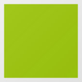 Autocollant Pour Fenêtre Vert pomme (couleur solide)  (Feuille)