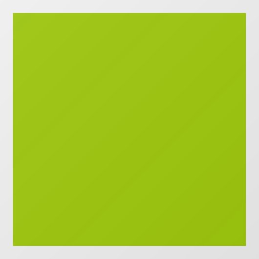 Autocollant Pour Fenêtre Vert pomme (couleur solide)  (Feuille)
