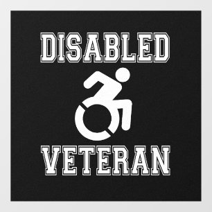Autocollant Pour Fenêtre Vétérinaire handicapé