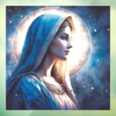 Autocollant Pour Fenêtre Vierge Marie Jésus (Feuille 3)