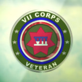 Autocollant Pour Fenêtre VIIe Corps blindé (Feuille 3)