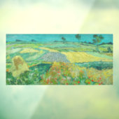 Autocollant Pour Fenêtre Vincent van Gogh - Champs de blé près d'Auvers (Feuille 3)