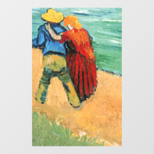 Autocollant Pour Fenêtre Vincent van Gogh - Deux amoureux