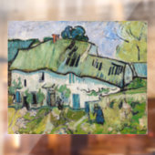 Autocollant Pour Fenêtre Vincent van Gogh - Ferme à deux chiffres (Feuille 2)