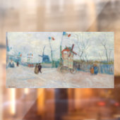 Autocollant Pour Fenêtre Vincent van Gogh - Impasse des Deux Frères (Feuille 2)