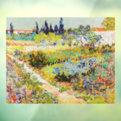 Autocollant Pour Fenêtre Vincent van Gogh - Jardin à Arles (Feuille 3)