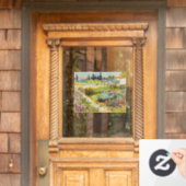 Autocollant Pour Fenêtre Vincent van Gogh - Jardin à Arles (Porte d'accueil)