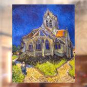 Autocollant Pour Fenêtre Vincent van Gogh - L'église d'Auvers (Feuille 2)