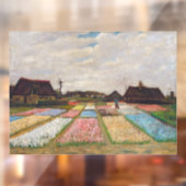 Autocollant Pour Fenêtre Vincent van Gogh - Lits à fleurs en Hollande (Feuille 2)