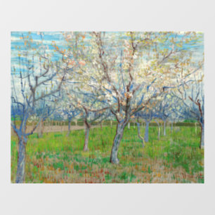Autocollant Pour Fenêtre Vincent van Gogh - Orchard rose
