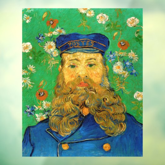 Autocollant Pour Fenêtre Vincent Van Gogh - Postman Joseph Roulin (Feuille 3)
