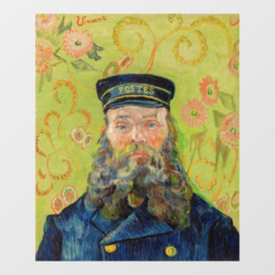 Autocollant Pour Fenêtre Vincent Van Gogh - Postman Joseph Roulin