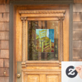 Autocollant Pour Fenêtre Vincent van Gogh - Président de Van Gogh (Porte d'accueil)