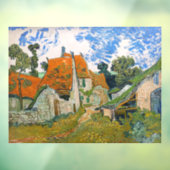 Autocollant Pour Fenêtre Vincent van Gogh - Rue à Auvers-sur-Oise (Feuille 3)