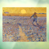 Autocollant Pour Fenêtre Vincent van Gogh - Sower avec réglage Sun (Feuille 3)
