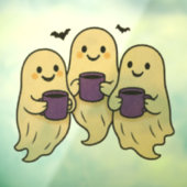 Autocollant Pour Fenêtre Vinilo adhesivo para ventana de Halloween con fant (Feuille 3)