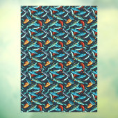 Autocollant Pour Fenêtre Vintage Fishing Lures Tackle Sports Shop  (Feuille 3)