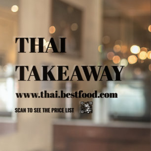 Autocollant Pour Fenêtre Vinyles de fenêtre de prise de nourriture transpar