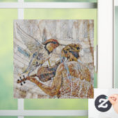 Autocollant Pour Fenêtre violon (Maison)