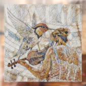 Autocollant Pour Fenêtre violon (Feuille 2)