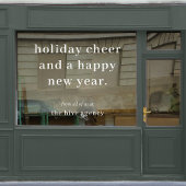 Autocollant pour fenêtre | Vœux d'entreprise pour