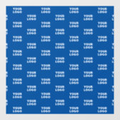 Autocollant Pour Fenêtre Votre conception ou logo d'entreprise | Motif de c (Feuille)