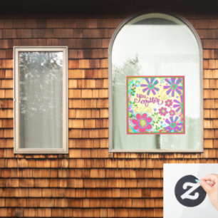 Autocollant Pour Fenêtre Vous Comptez Classer la fenêtre "Inspirivity"