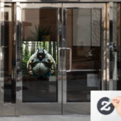 Autocollant Pour Fenêtre Werewolf Ate auto opaque fenêtre serrer le bâton a (Porte de bureau)