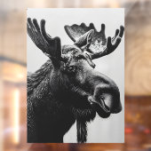 Autocollant Pour Fenêtre Wild Bull Moose Very Large Shop (Feuille 2)