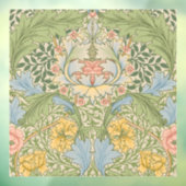 Autocollant Pour Fenêtre Willam Morris Myrtle Garden Floral Classic (Feuille 3)
