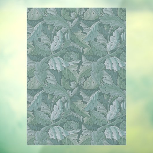 Autocollant Pour Fenêtre William Morris Acanthus Botanical Harmony Classic (Feuille 3)
