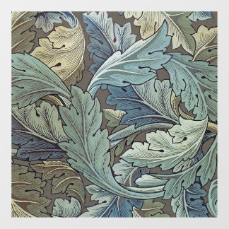 Autocollant Pour Fenêtre William Morris Acanthus Sage Fleur Floral Botaniqu