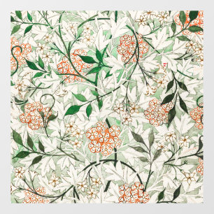 Autocollant Pour Fenêtre William Morris Jasmine Garden Flower Classic