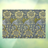 Autocollant Pour Fenêtre William Morris Kennet Fond d'écran Floral Bleu (Feuille 3)