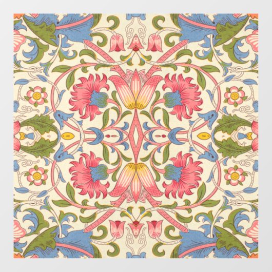 Autocollant Pour Fenêtre William Morris Lodden Spring Wallpaper Art (Feuille)