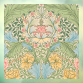 Autocollant Pour Fenêtre William Morris Myrtle Fleur Floral Botanique (Feuille 3)
