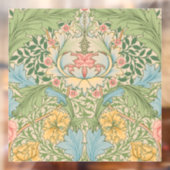 Autocollant Pour Fenêtre William Morris Myrtle Fleur Floral Botanique (Feuille 2)
