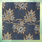 Autocollant Pour Fenêtre William Morris Tulip Willow Blue Motif (Feuille 3)