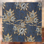Autocollant Pour Fenêtre William Morris Tulip Willow Blue Motif (Feuille 2)