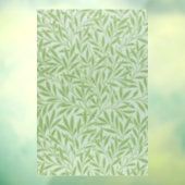 Autocollant Pour Fenêtre William Morris Willow Flower Classic Green (Feuille 3)